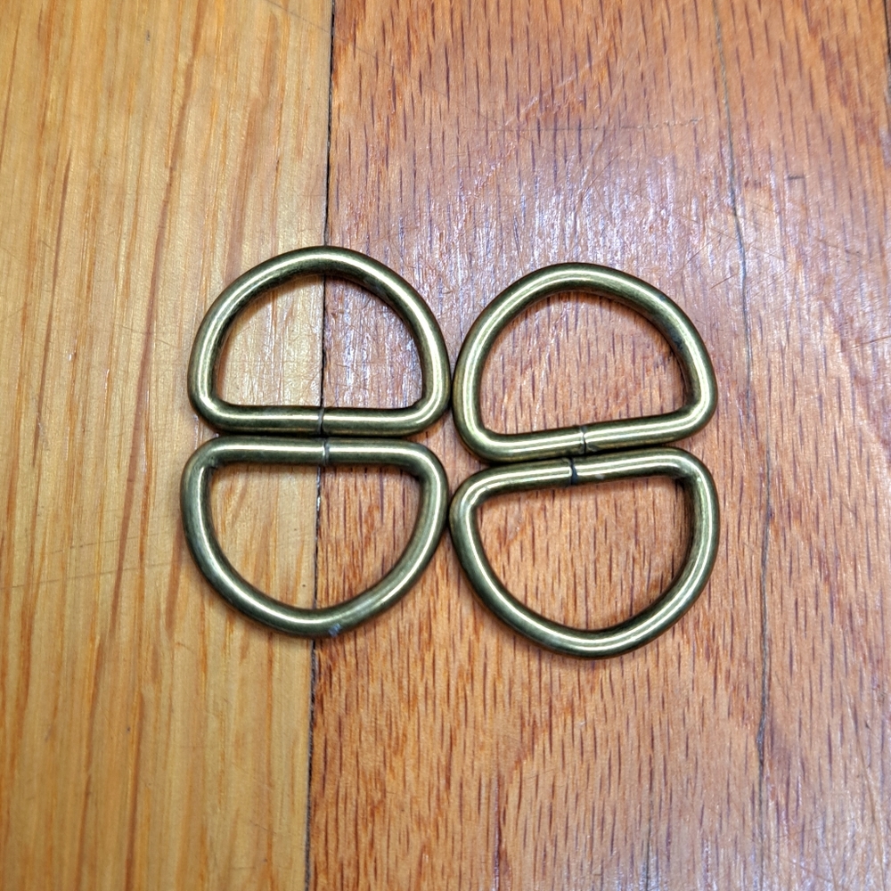 Unbranded Solid Metal D-Rings | Spare/Replacement/Repair/Rehab Parts